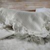 Snowy white mesh baby blanket set - Image 8