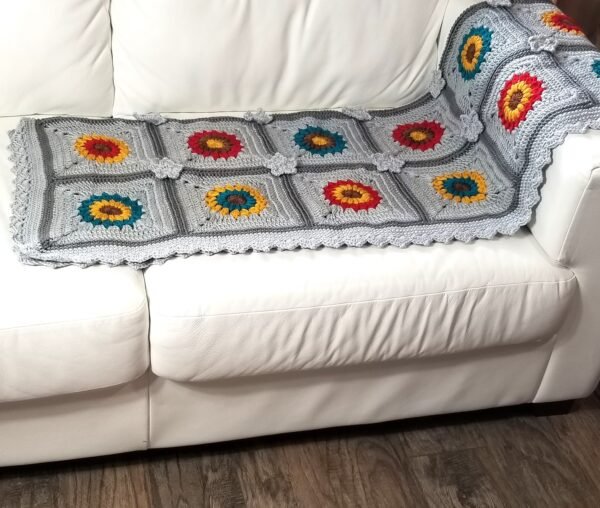 Multicolor starburst blanket - Image 7